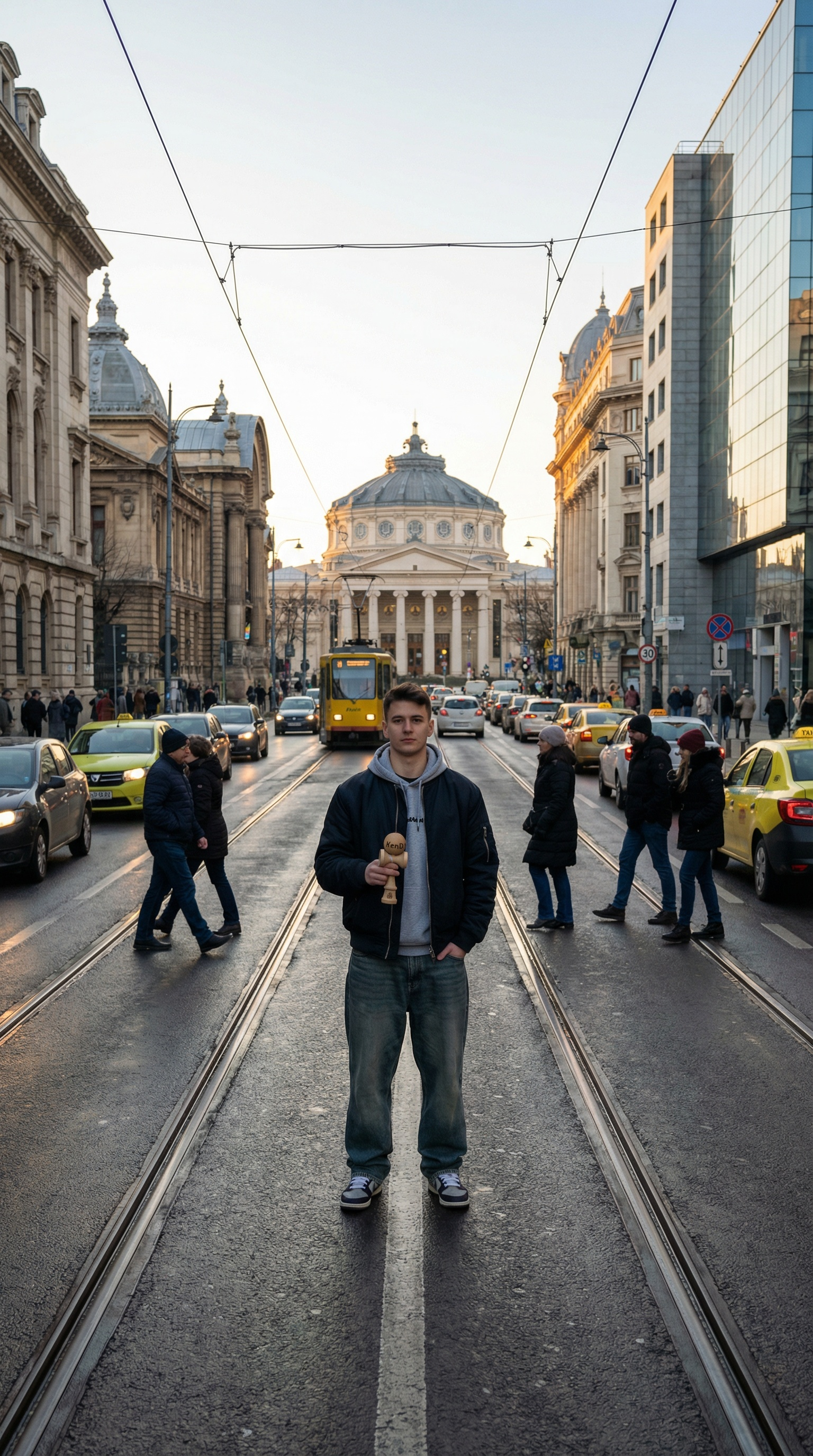 Kendama on the Avenue
